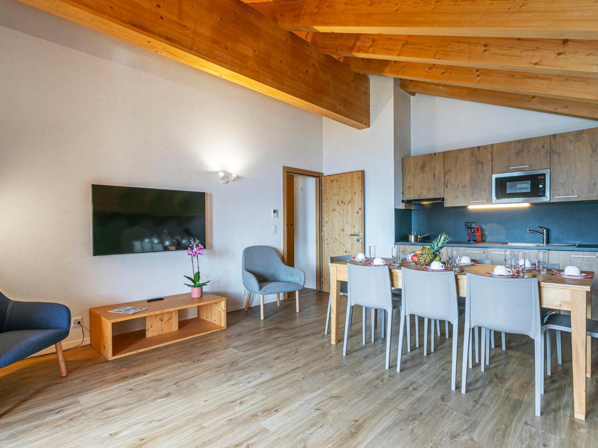 Apartment T-Resort La Tzoumaz 4P8 Vue Vallee By Interhome Экстерьер фото